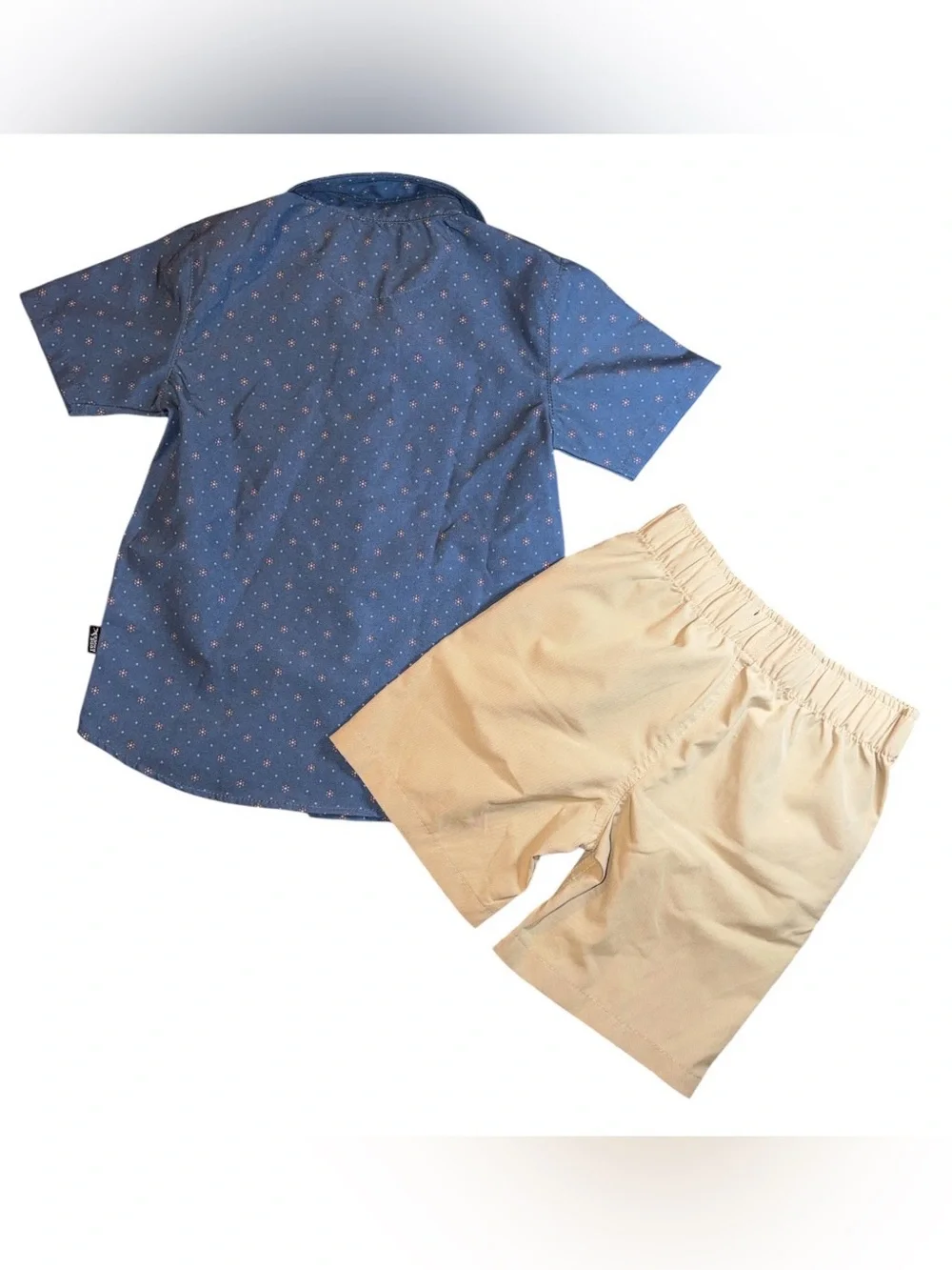 🔥 Eddie Bauer Toddler Boys Collared Shirt And Pants Set Size 5 🔥